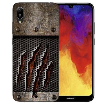 Huawei Y5 (2019) Silikon TPU Handy Hülle mit Bilddruck Monster-Kralle