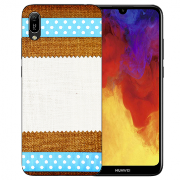 Huawei Y5 (2019) Silikon TPU Handy Hülle mit Bilddruck Muster