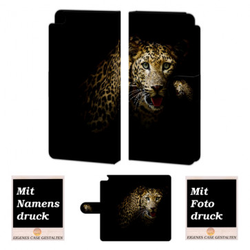 Personalisierte Handyhülle mit Leopard Fotodruck für Huawei P8
