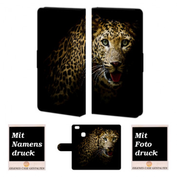 Huawei P9 Lite Personalisierte Handyhülle mit Leopard Fotodruck 