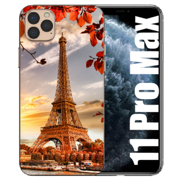 Handy Hülle Silikon TPU für iPhone 11 Pro Max mit Bilddruck Eiffelturm Handy Hülle Silikon TPU für iPhone 11 Pro Max mit Bilddruck Eiffelturm