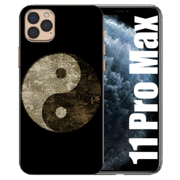 iPhone 11 Pro Max Handy Hülle Silikon TPU mit Bilddruck Yin Yang iPhone 11 Pro Max Handy Hülle Silikon TPU mit Bilddruck Yin Yang