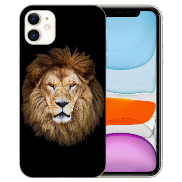 Handy Hülle Silikon TPU für iPhone 11 mit Bilddruck Löwenkopf Handy Hülle Silikon TPU für iPhone 11 mit Bilddruck Löwenkopf