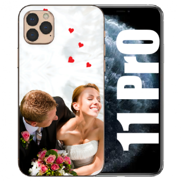iPhone 11 Pro Silicone - Case TPU Handyhülle mit eigenem Foto Motiv