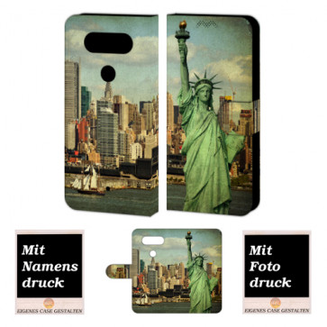 LG G5 Personalisierte Handy Tasche mit Freiheitsstatue + Bild Druck