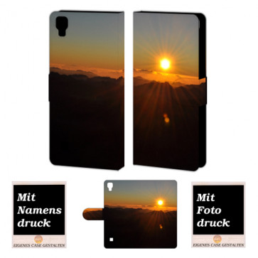 LG X Style Sonnenaufgang Handy Tasche Hülle Foto Bild Druck