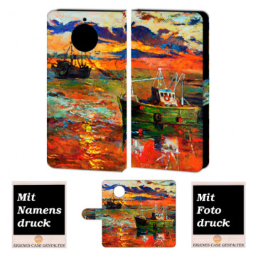 Motorola Moto G5s Plus Personalisierte Handyhülle mit Gemälde Foto selbst gestalten 