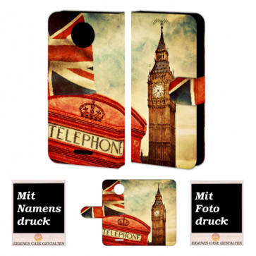 Motorola Moto E4 Plus Handyhülle selbst gestalten mit eigenem Foto Big Ben-Uhrturm London