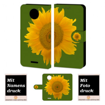 Motorola Moto G5 Plus Handy Hüllen mit Bild Druck Sonnenblumen