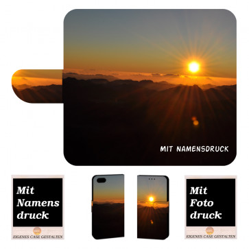 iPhone 6, 6s Personalisierte Handy Tasche mit Sonnenaufgang + Bilddruck