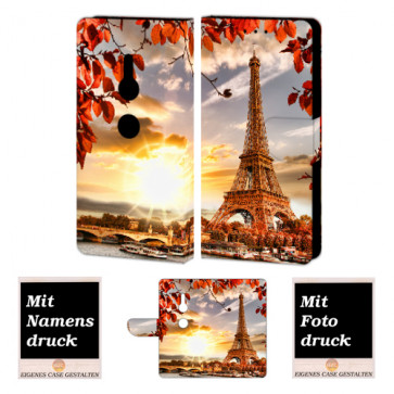 Sony Xperia XZ3 Personalisierte Handy Hülle mit Eiffelturm Fotodruck