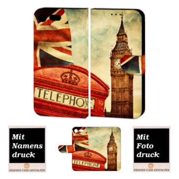 Handy Hülle mit Big Ben-London Fotodruck für Sony Xperia XZ Premium