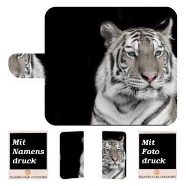 Huawei P Smart (2019) Personalisierte Handyhülle mit Tiger + Fotodruck