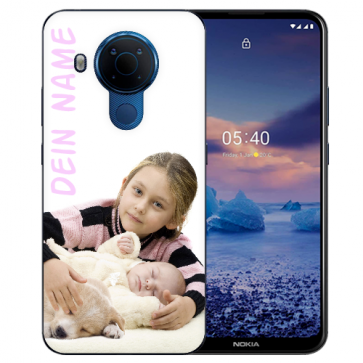 Nokia 5.4 Silikon Schutzhülle TPU Case mit Foto Bilddruck