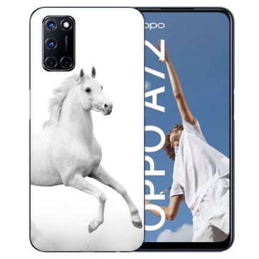 Oppo A52 / A72 / A92 TPU Schutzhülle Case mit Fotodruck Pferd Oppo A52 / A72 / A92 TPU Schutzhülle Case mit Fotodruck Pferd