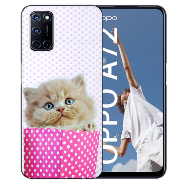 TPU Handy Hülle für Oppo A52 / A72 / A92 mit Kätzchen Baby Fotodruck  TPU Handy Hülle für Oppo A52 / A72 / A92 mit Kätzchen Baby Fotodruck