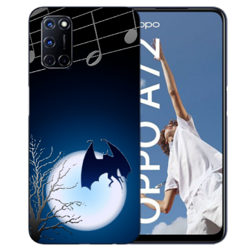 Oppo A52 / A72 / A92 Schutzhülle TPU Case mit Fotodruck Fledermaus-mond Oppo A52 / A72 / A92 Schutzhülle TPU Case mit Fotodruck Fledermaus-mond