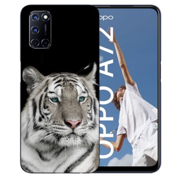 TPU Schutzhülle für Oppo A52 / A72 / A92 Case mit Fotodruck Tiger