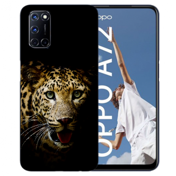 TPU Schutzhülle für Oppo A52 / A72 / A92 Case mit Fotodruck Leopard