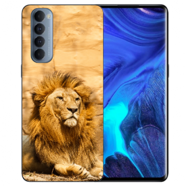 Oppo Reno 4 Pro (4G) Silikon Schale TPU Case Handyhülle mit Fotodruck Löwe Oppo Reno 4 Pro (4G) Silikon Schale TPU Case Handyhülle mit Fotodruck Löwe