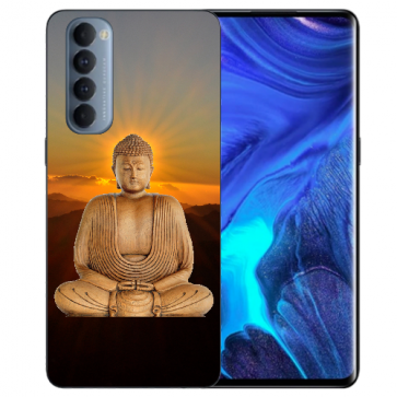 Oppo Reno 4 Pro (4G) Deine Handyhülle gestalten mit Fotodruck Frieden buddha mit TPU Schale  Oppo Reno 4 Pro (4G) Deine Handyhülle gestalten mit Fotodruck Frieden buddha mit TPU Schale