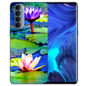 Individuell mit Ihrem Bilddruck Lotosblumen TPU Handyhülle für Oppo Reno 4 Pro (4G)  Individuell mit Ihrem Bilddruck Lotosblumen TPU Handyhülle für Oppo Reno 4 Pro (4G)