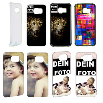 2D Hülle für Samsung Galaxy S6 Active Hard case mit Foto und Text zum selbst gestalten.