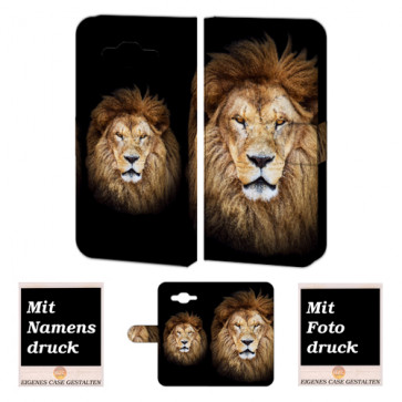 Individuelle Handyhülle für Samsung Galaxy A3 mit Löwe Fotodruck Etui