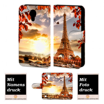 Samsung Galaxy S4 Individuelle Handyhülle mit Eiffelturm + Bilddruck