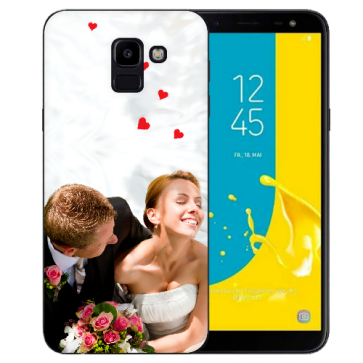 Schutzhülle TPU Silikon mit Fotodruck Case für Samsung Galaxy J6 (2018)