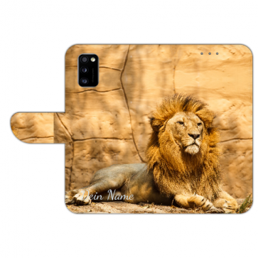 Personalisierte Handyhülle mit Löwe Bilddruck für Samsung Galaxy A52 (5G) / A52s (5G) 