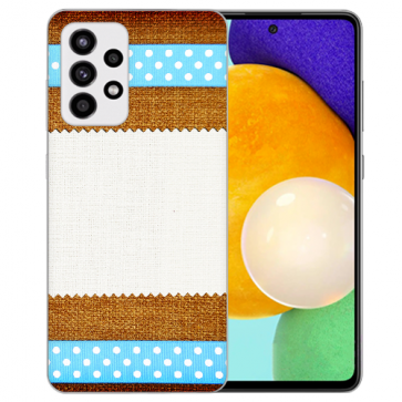 TPU Silikon Handy Hülle für Samsung Galaxy A82 (5G) mit Muster Foto Druck 