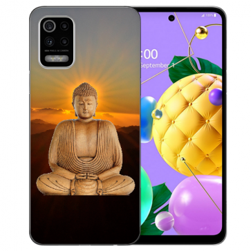 LG K52 Schutzhülle Handy Hülle Silikon TPU mit Bilddruck Frieden buddha LG K52 Schutzhülle Handy Hülle Silikon TPU mit Bilddruck Frieden buddha