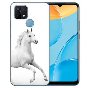 Oppo A15 TPU Individuelle Handy Tasche Hülle mit Fotodruck Pferd Oppo A15 TPU Individuelle Handy Tasche Hülle mit Fotodruck Pferd