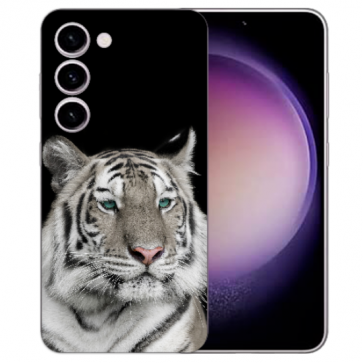 Silikon Foto für Samsung Galaxy S24 (5G) Etui Handy Hülle Fotohülle Bilddruck Tiger Case Silikon Foto für Samsung Galaxy S24 (5G) Etui Handy Hülle Fotohülle Bilddruck Tiger Case