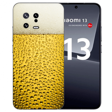 Schutzhülle TPU mit Eigene Foto für Xiaomi 13 (5G) Bier