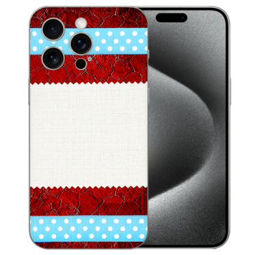 Flipcase Personalisierte TPU Case für iPhone 16 Pro Max Muster Bilddruck Cover 