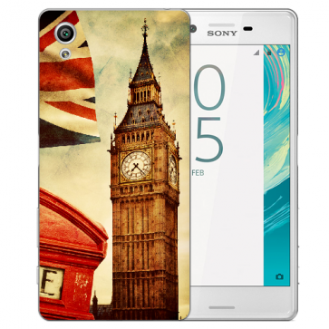 Silikon TPU Hülle für Sony Xperia XA Ultra mit Fotodruck Big Ben London