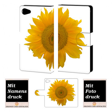 Sony Xperia Z5 Mini Handyhülle mit Fotodruck Sonnenblumen 