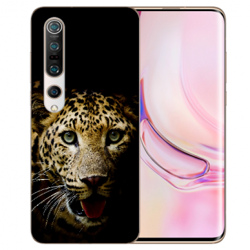 Schutzhülle TPU Silikon für Xiaomi Mi 10 Pro mit Leopard Fotodruck 