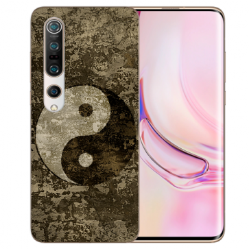 Xiaomi Mi 10 Pro TPU Silikon Handy Hülle mit Yin Yang Fotodruck 