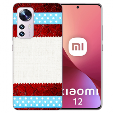 Schutzhülle Silikoncover Case TPU für Xiaomi 12 (5G) Bilddruck Muster