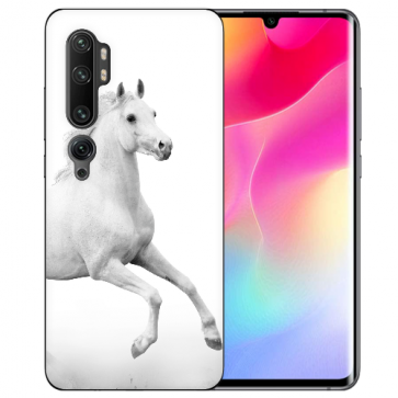 Xiaomi Mi CC9 Pro Silikon TPU Hülle mit Fotodruck Pferd