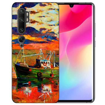 Silikon TPU Hülle für Xiaomi Mi CC9 Pro mit Fotodruck Gemälde