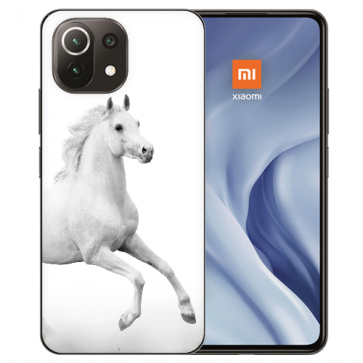 Xiaomi Mi 11 Schutzhülle Handy Hülle Silikon TPU mit Fotodruck Pferd