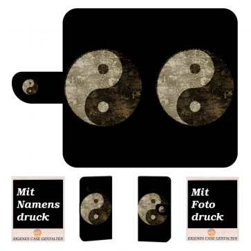 Samsung Galaxy S10 + Personalisierte Handyhülle mit Yin Yang + Bilddruck