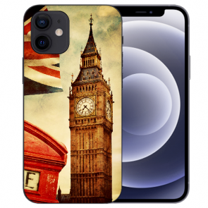 Handy Schutzhülle mit Bilddruck Big Ben London für iPhone 12 mini