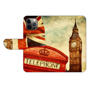 Schutzhülle Schale Back Fotodruck Big Ben London für iPhone 16 Pro Max Cover Etui
