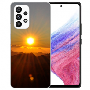 Sonnenaufgang Fotodruck TPU Cover Case für Samsung Galaxy A33 (5G)