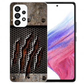 Silikon Handy Schale Monster-Kralle Bilddruck für Samsung Galaxy A53 5G